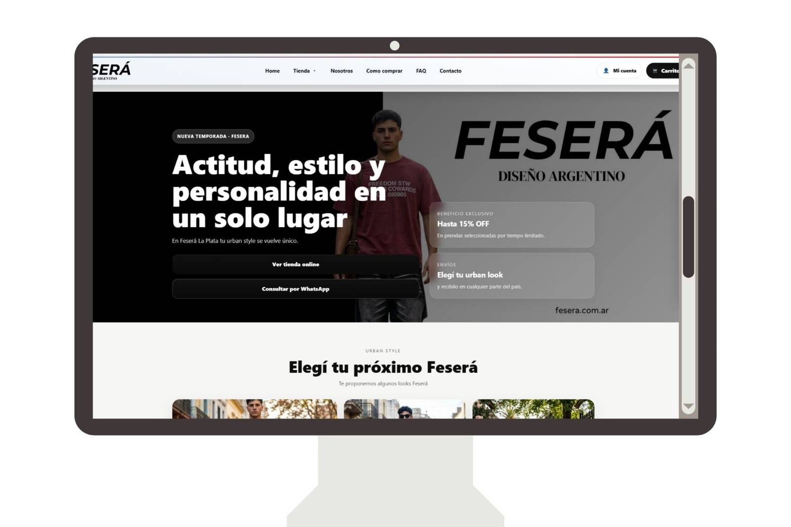 fotografia ia para feserá realizado por Antonela Casagrande community manager, social media manager y creadora de contenido AI