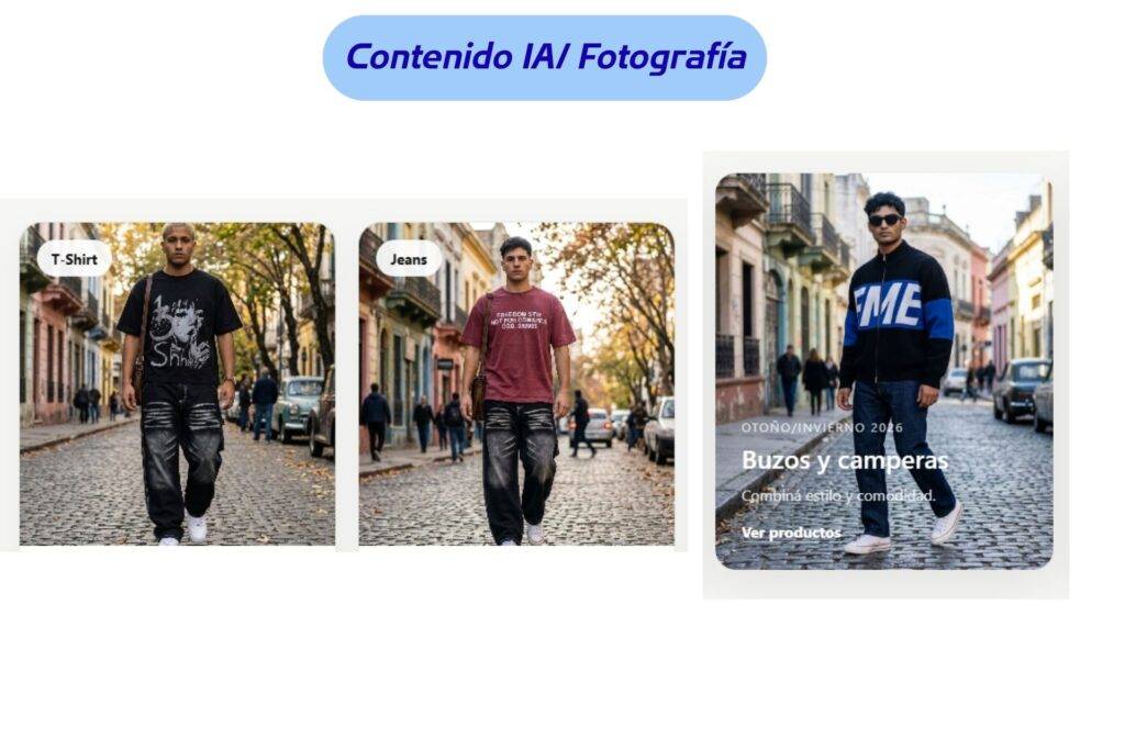 fotografia ia para feserá realizado por Antonela Casagrande community manager, social media manager y creadora de contenido AI