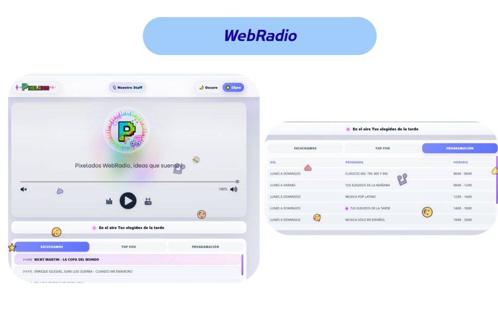 Diseño de contenido para pixelados realizado por Antonela Casagrande community manager, social media manager y creadora de contenido AI