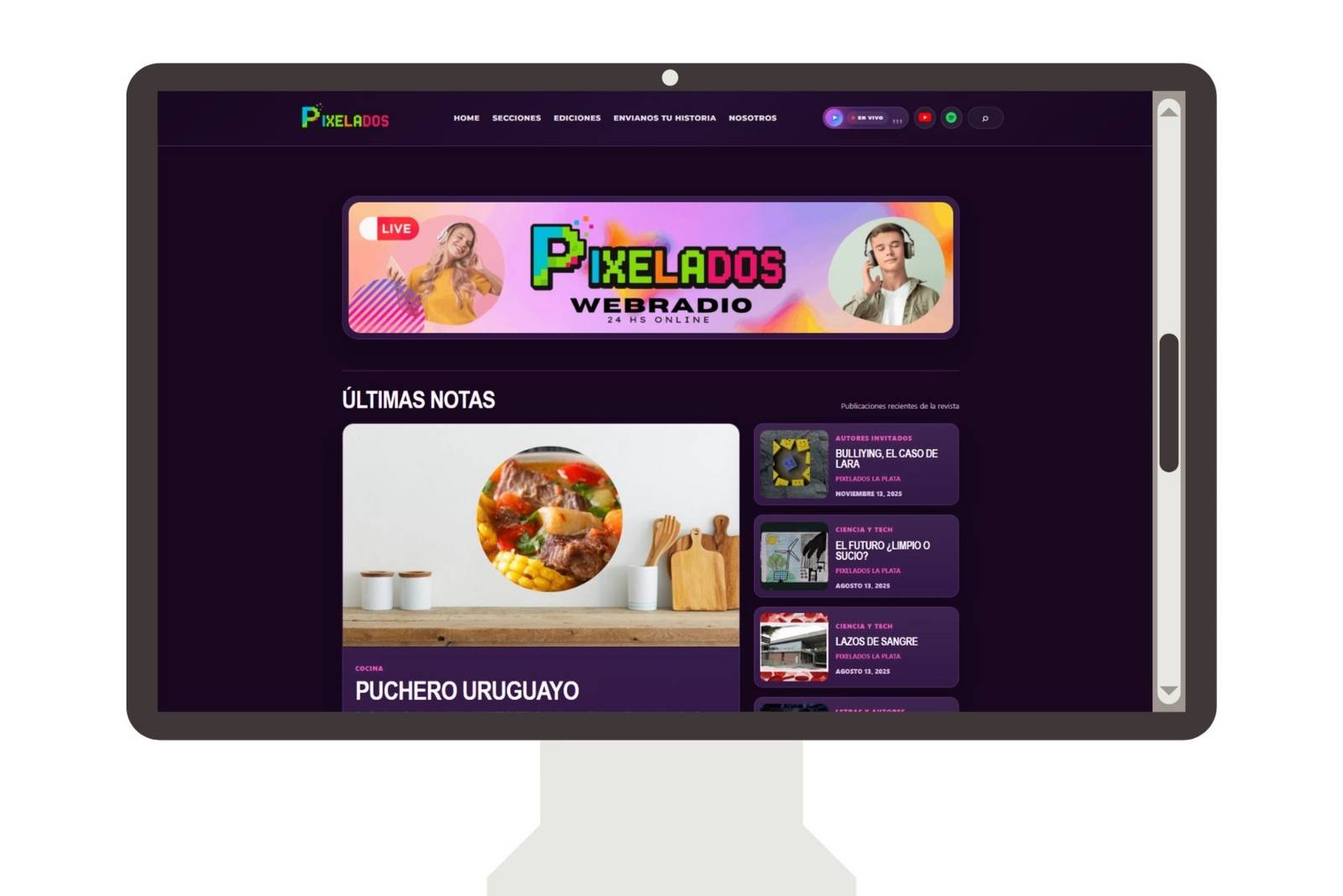 Diseño de contenido para pixelados realizado por Antonela Casagrande community manager, social media manager y creadora de contenido AI